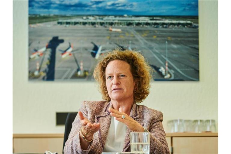 Von Massenbach ist ab dem 1.10.2021 neue Geschäftsführerin des BER und war bisher Finanzgeschäftsführerin. Foto: Annette Riedl/dpa