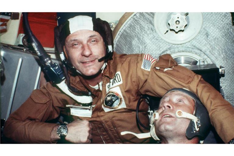 Vor 50 Jahren begann mit dem historischen Händedruck der Russen und Amerikaner im All auch die Zusammenarbeit der Großmächte im Weltraum. (Archivbild)