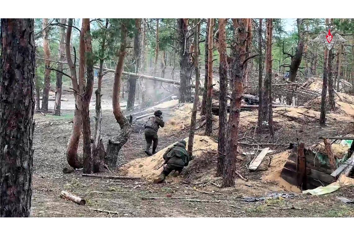 Ukraine: Weiter Kämpfe auch auf russischem Boden Vor allem im Raum Pokrowsk gibt es viele russische Angriffe.