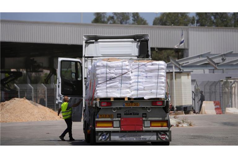 Vor Beginn des Gaza-Kriegs transportierten rund 500 Lastwagen täglich Waren in das Küstengebiet. Jetzt ist es nur noch ein Bruchteil.