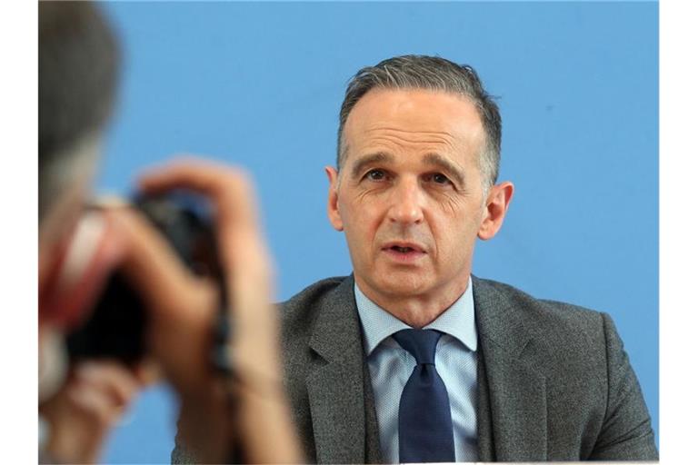 Vor dem Hintergrund einer Eskalation der Gewalt in Nahost plant Bundesaußenminister Heiko Maas eine Reise nach Israel und in die Palästinensischen Gebiete. Foto: Wolfgang Kumm/dpa