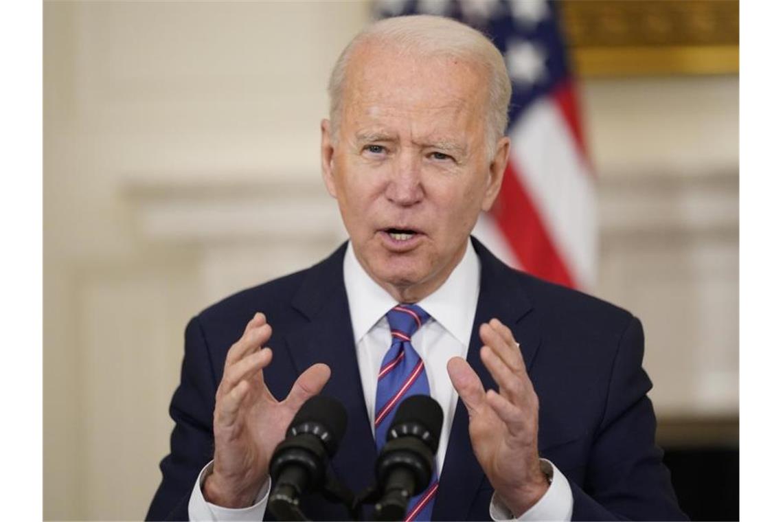 Vor dem Klimagipfel: US-Präsident Joe Biden erklärt den Kampf gegen die Erderwärmung zur Priorität. Foto: Andrew Harnik/AP/dpa
