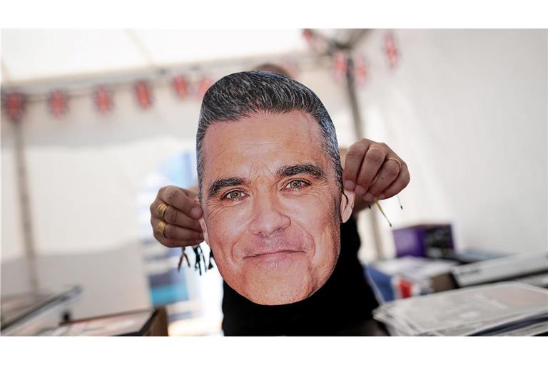 Vor dem Konzert von Robbie Williams in Gelsenkirchen