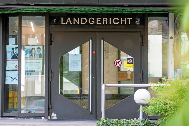 Vor dem Landgericht wurde der Prozess um einen Backnanger, der Familienmitglieder verletzt haben soll, fortgesetzt. Archivfoto: Alexander Becher