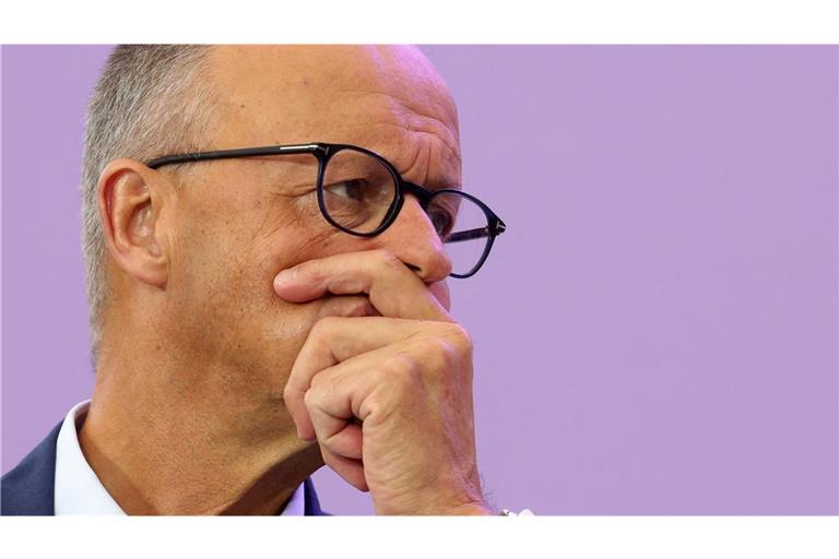 Vor harten Entscheidungen: Kanzler Friedrich Merz.