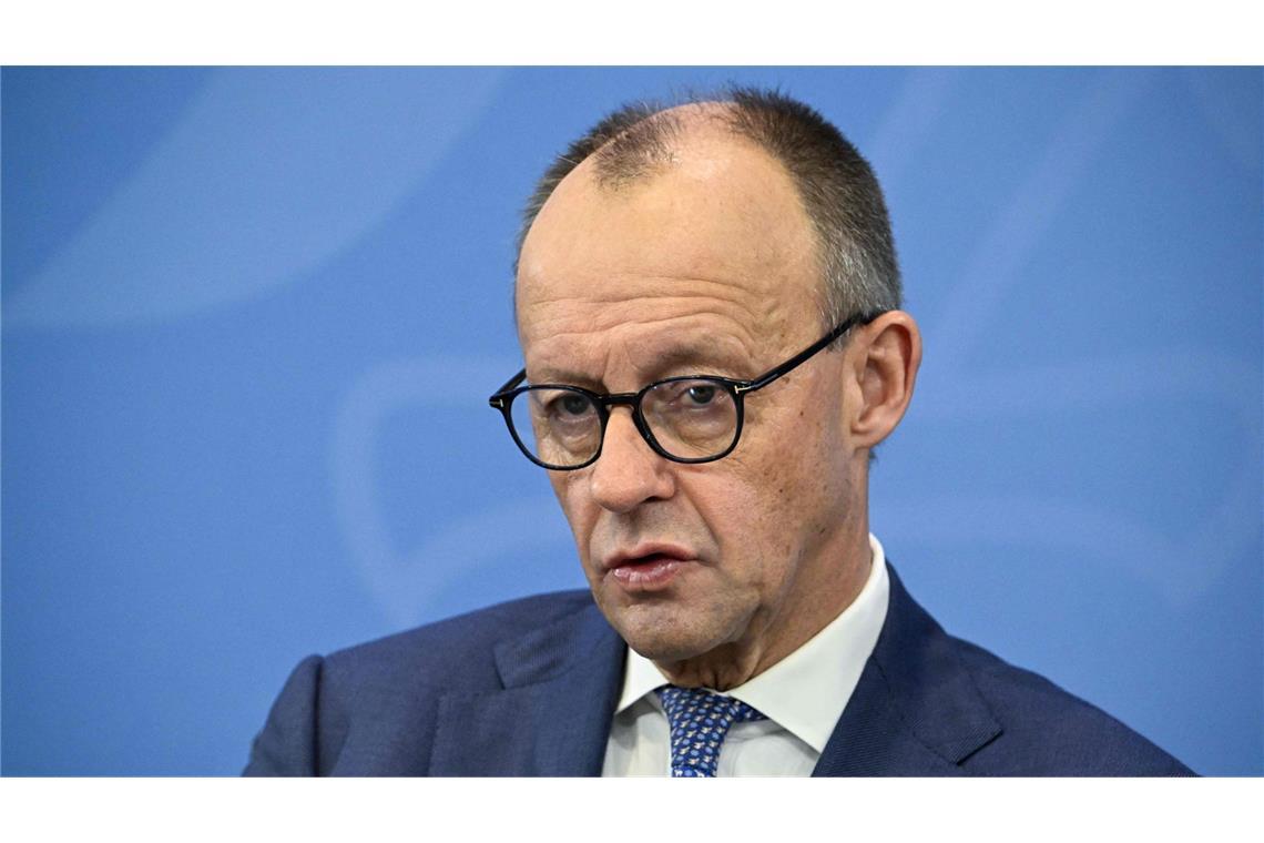 Vor Kanzler Friedrich Merz liegt ein schwieriges Jahr.