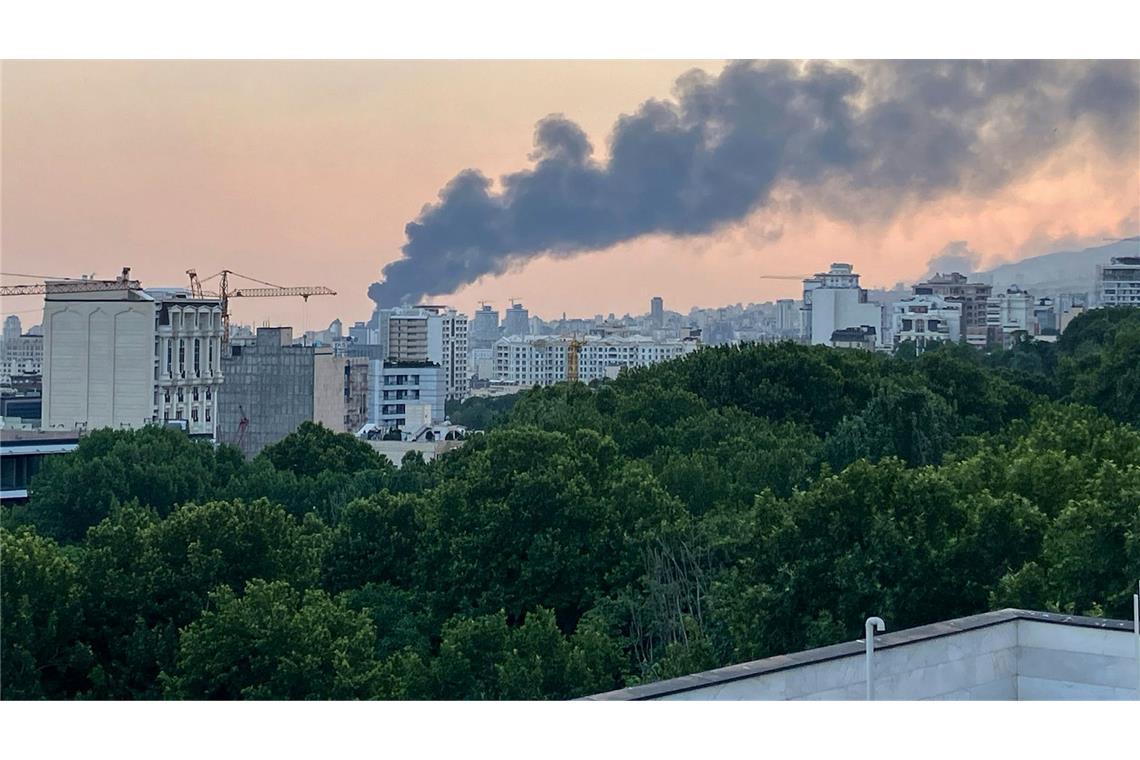 Russland warnt USA vor direkten Angriffen auf Iran Vor seinem Angriff in Teheran warnte das israelische Militär die Bewohner des betroffenen Bezirks der iranischen Hauptstadt. (Archivbild)