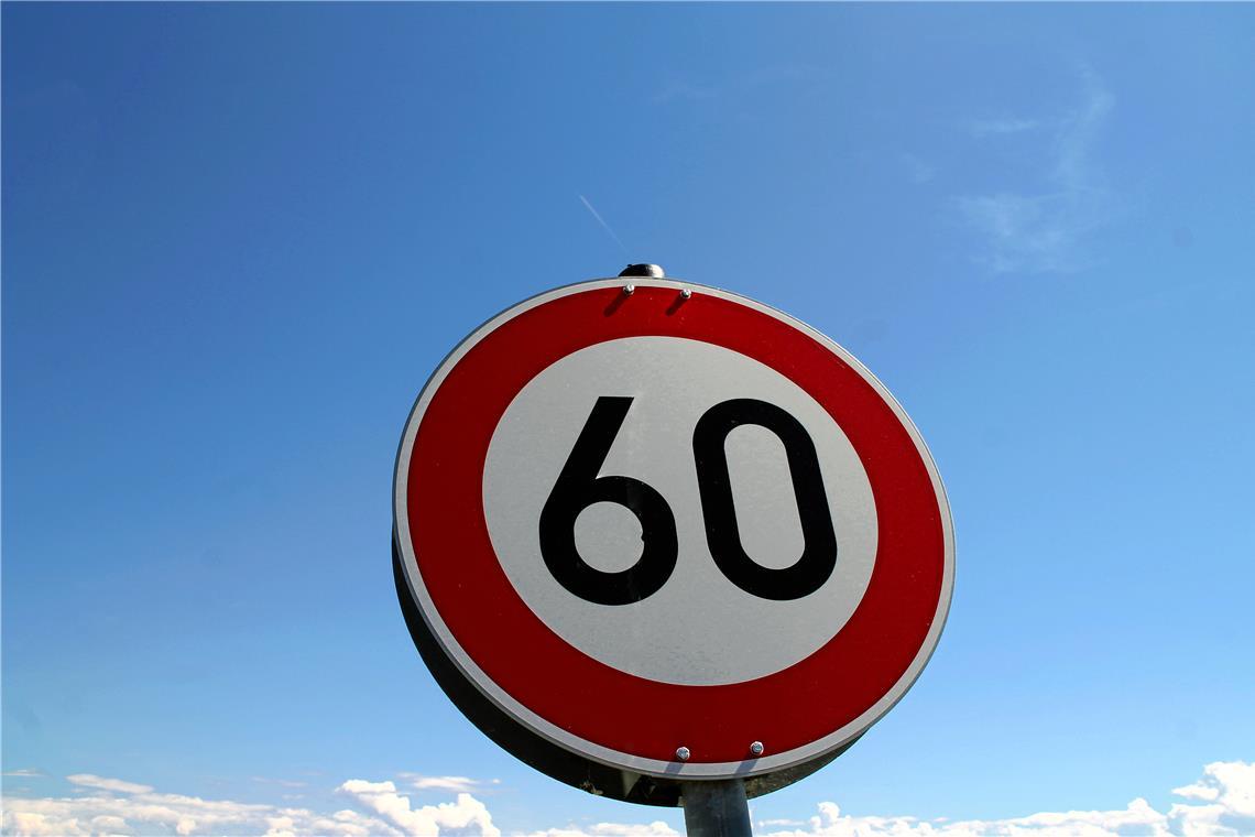 Vorerst gilt Tempo 60. Symbolfoto: Wolfgang Dirscherl/PIXELIO