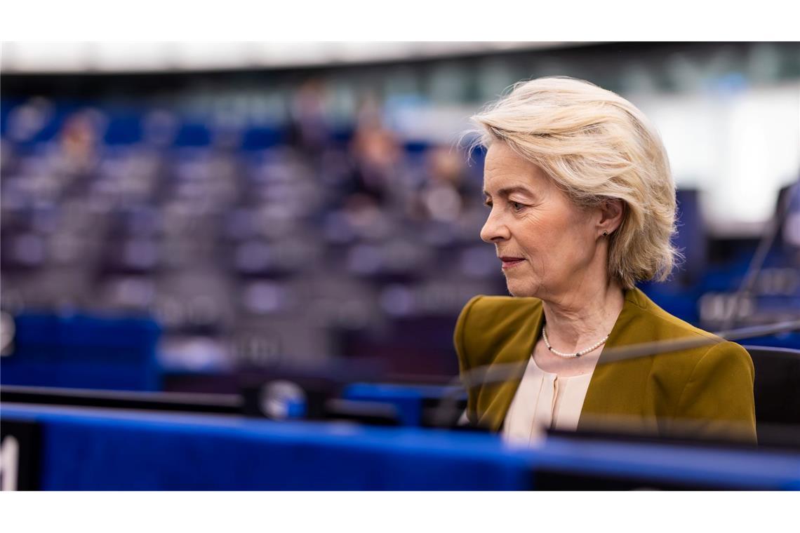 Vorherige Misstrauensanträge gegen Ursula von der Leyens EU-Kommission scheiterten deutlich. (Archivbild)