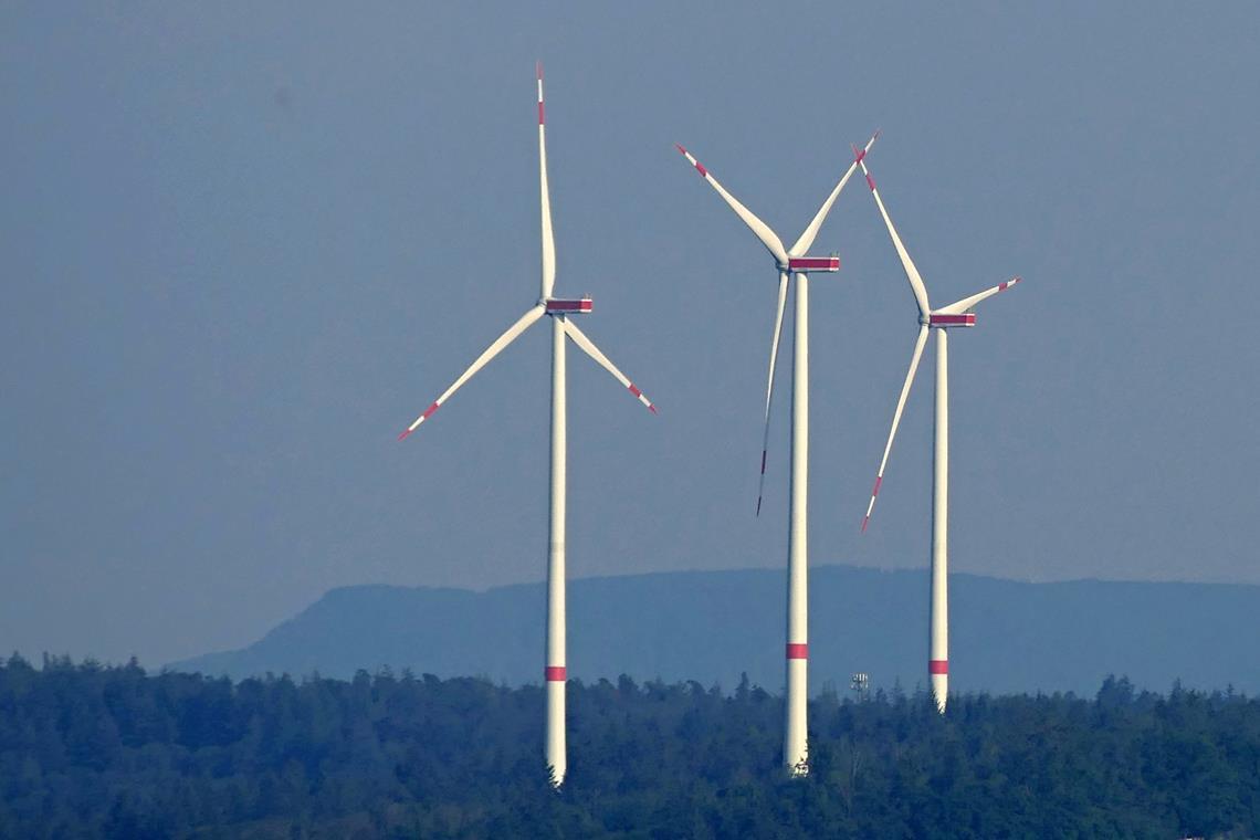 Vorranggebiete für Windräder sind Thema im Murrhardter Gemeinderat. Symbolfoto: Gabriel Habermann