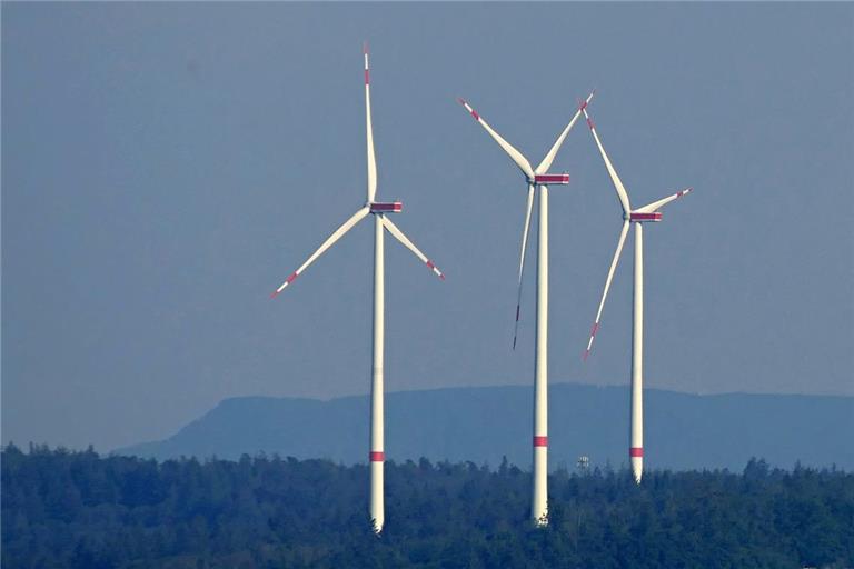 Vorranggebiete für Windräder sind Thema im Murrhardter Gemeinderat. Symbolfoto: Gabriel Habermann