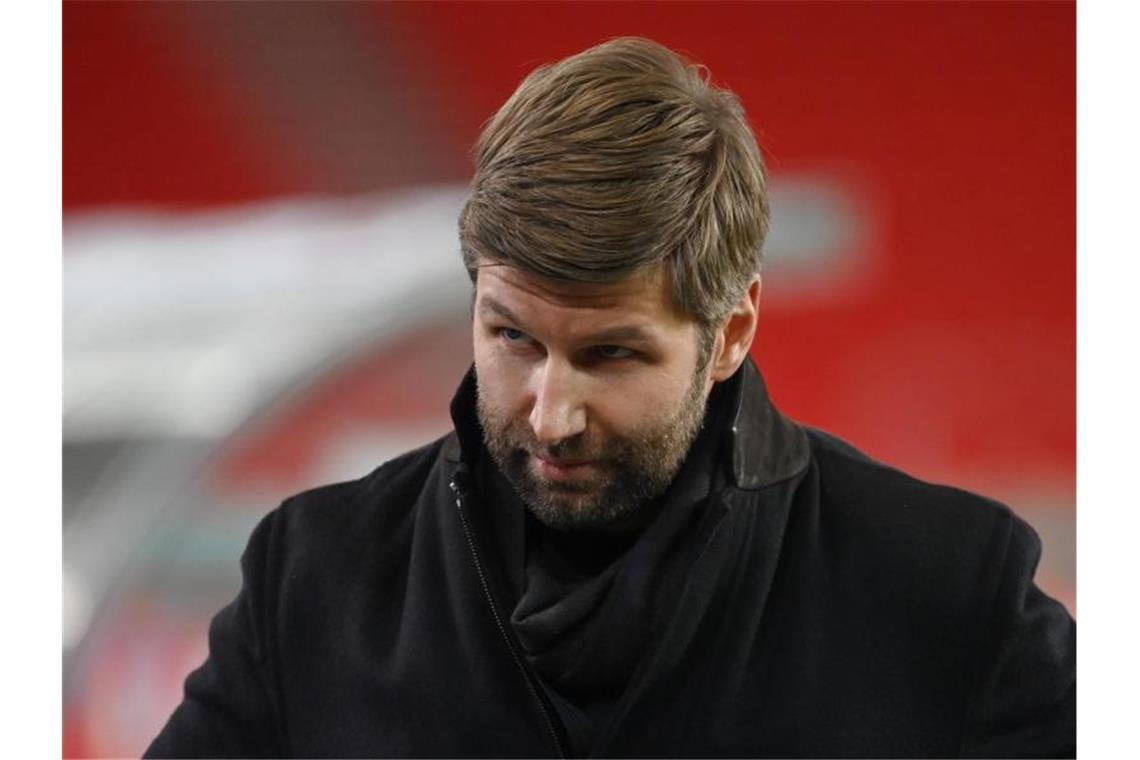Finanz-Lage „stabil“: VfB kommt glimpflich durch Corona-Zeit Vorstand Sport vom VfB Stuttgart, Thomas Hitzlsperger. Foto: Marijan Murat/dpa/Archivbild
