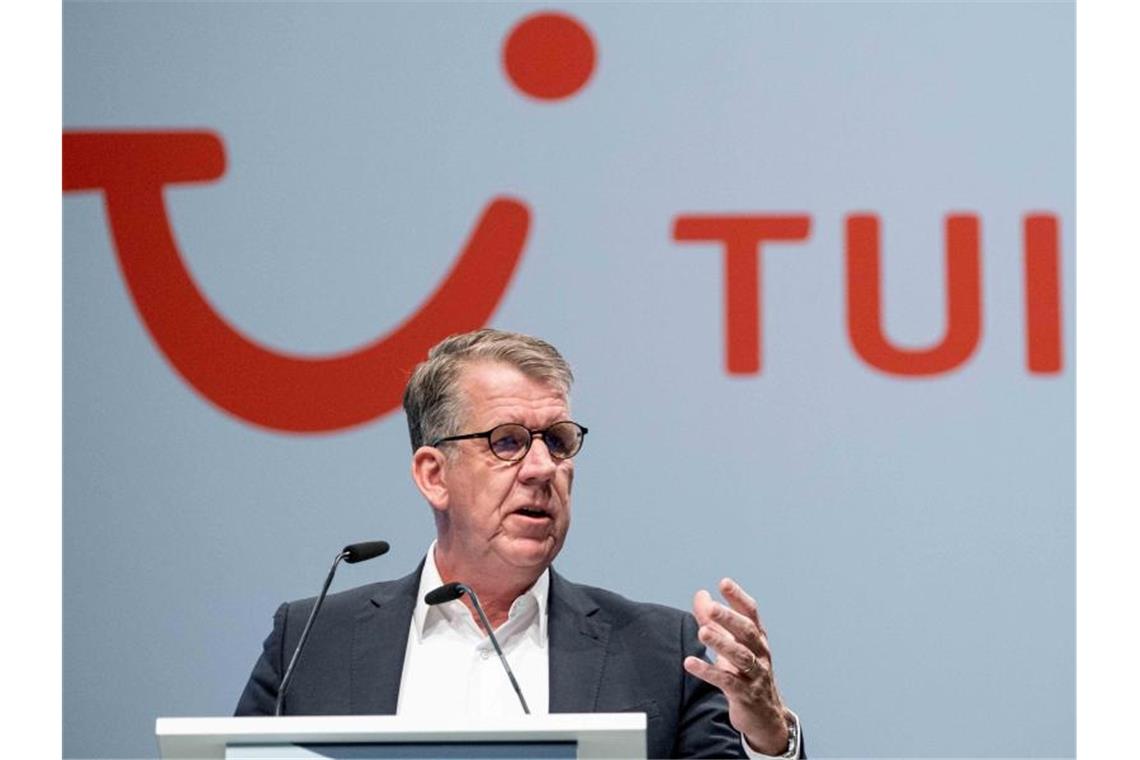 Tui-Chef: Mehr direkte CO2-Einsparung Vorstandschef Friedrich Joussen: „Es geht uns um eine echte Reduzierung der Emissionen.“. Foto: Peter Steffen/dpa