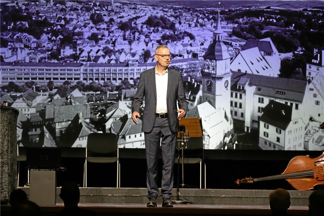 Vortrag Peter Bofinger // 18. Backnanger Wirtschaftsgespräche im Backnanger Bürg...