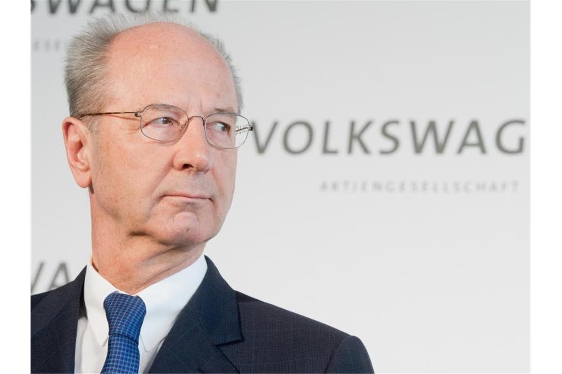 VW-Aufsichtsratschef Hans Dieter Pötsch. Foto: Julian Stratenschulte/dpa