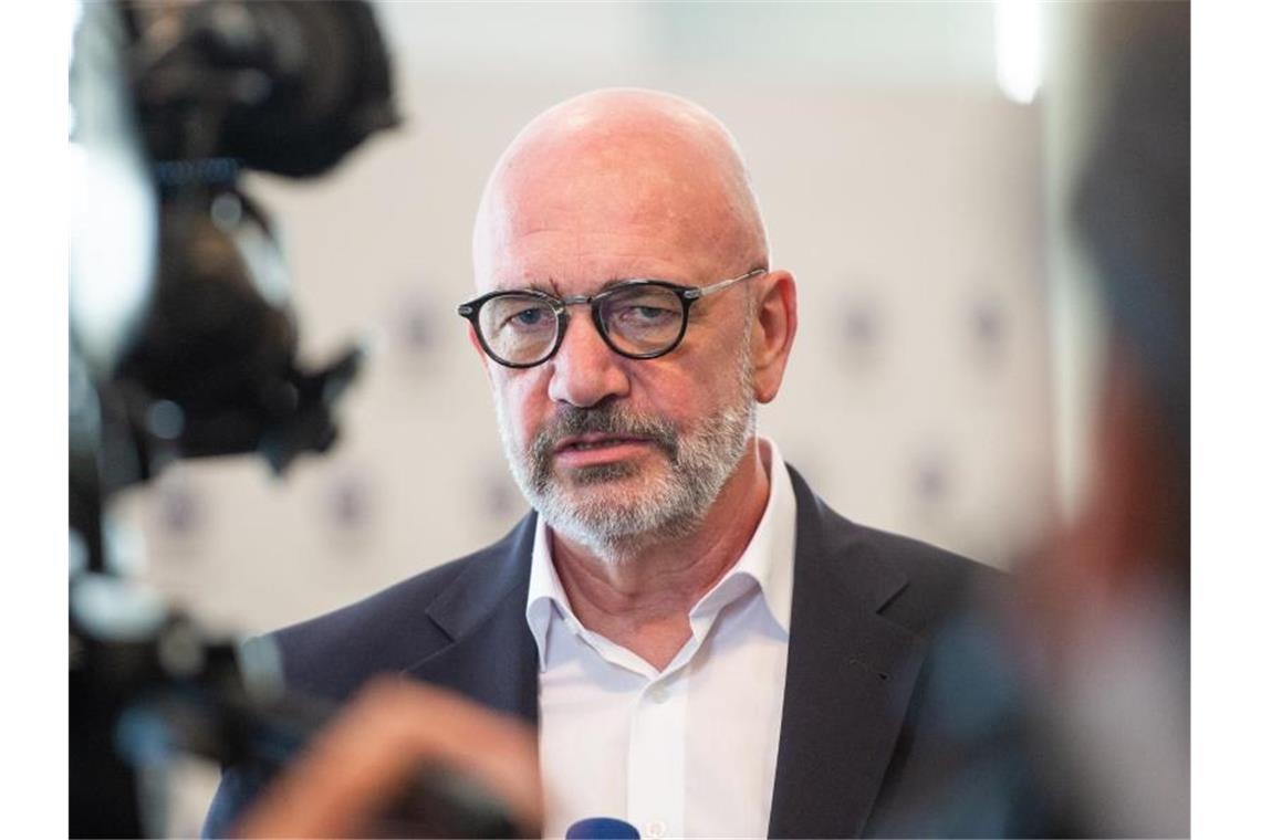 VW-Betriebsratschef Bernd Osterloh. Foto: Christophe Gateau/dpa
