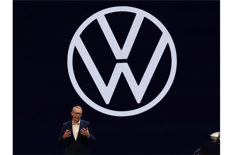 VW-China-Chef Stephan Wöllenstein. Foto: Ng Han Guan/AP/dpa