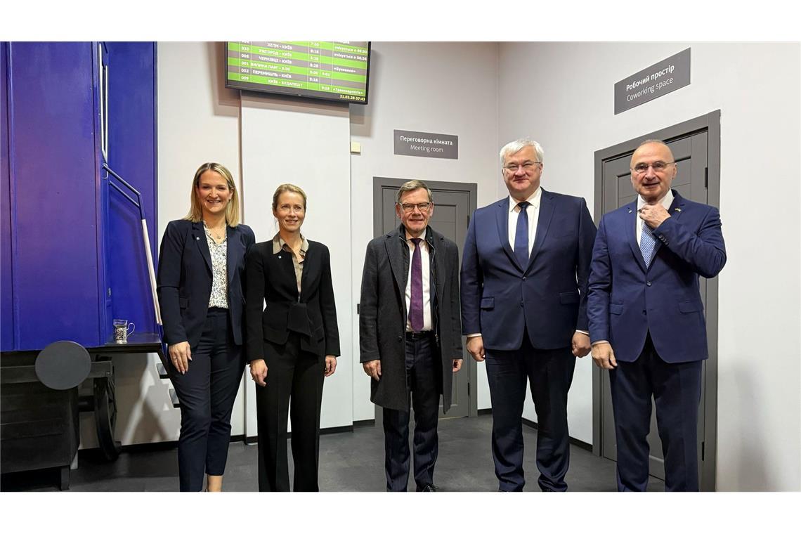 Wadephul und Kallas sind in der Ukraine eingetroffen.