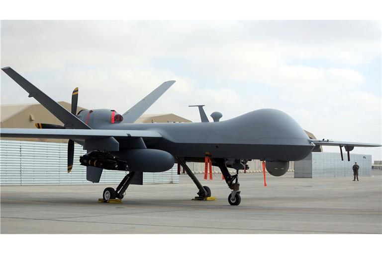Bericht: Drohnen des US-Militärs kreisen über Gazastreifen Während des Gaza-Kriegs kamen US-Drohnen vom Typ MQ-9 Reaper zum Einsatz. (Archivbild)