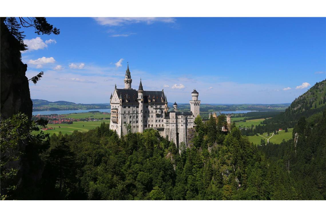 Frau sperrt Hund in Schließfach – und besichtigt Schloss Neuschwanstein Während die Frau das Schloss Neuschwanstein besichtigte, musste ihr Hund in einem Schließfach verharren. (Archivfoto)