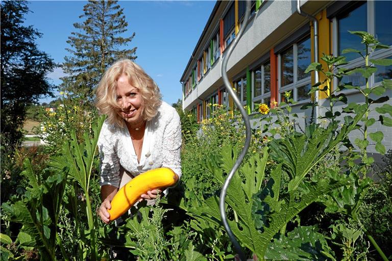 Während ihrer Zeit als Rektorin hat sich Ingrid Birkendorff-Schwarz für die Zertifizierung als Naturpark-Schule eingesetzt. Foto: Alexander Becher