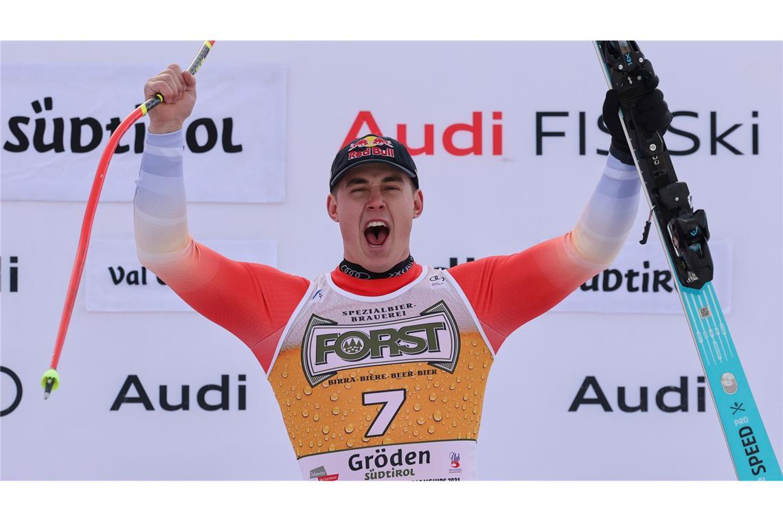 Wäre ohne ein Crowdfunding wohl kein Weltmeister geworden: Franjo von Allmen. (Archivbild)