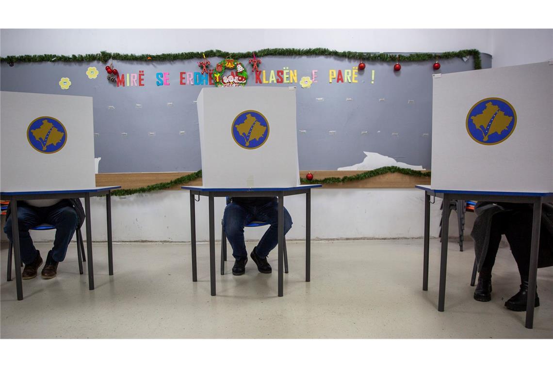 Wahlen im Kosovo