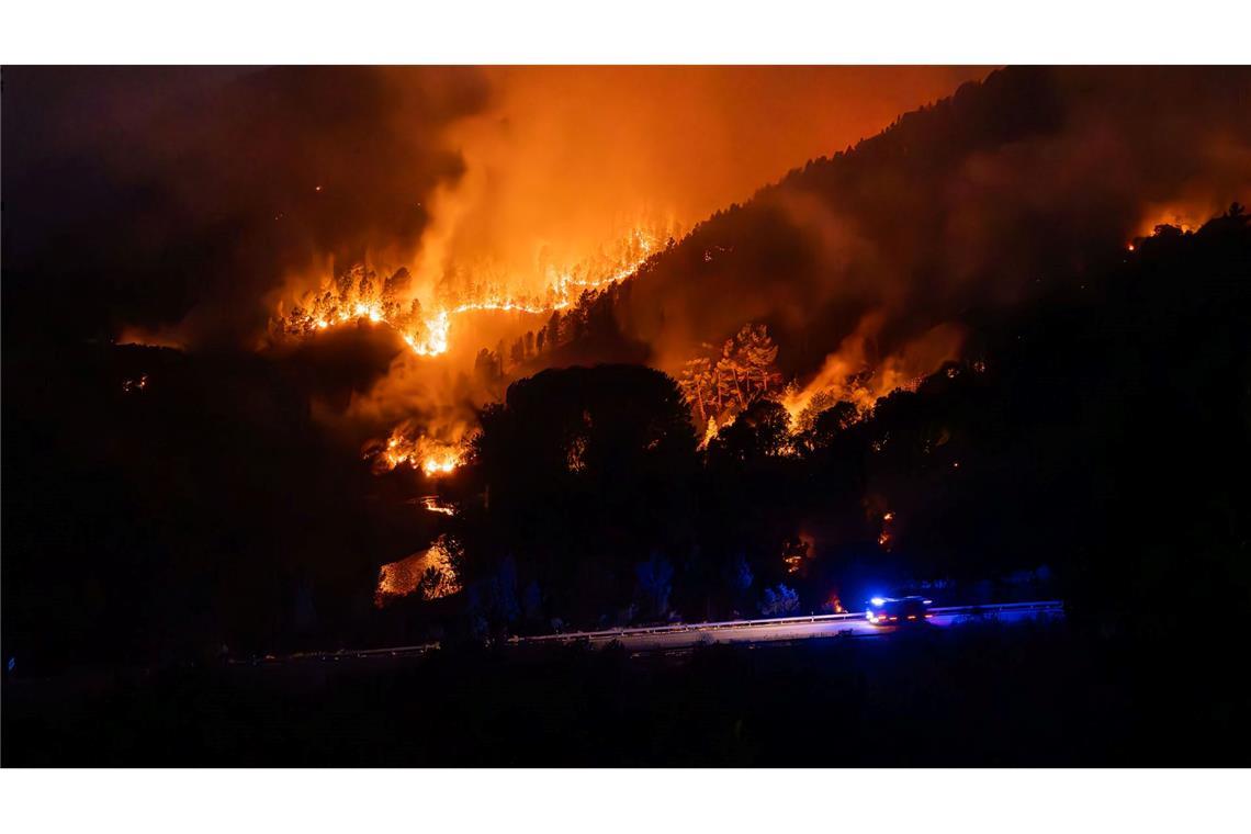 Waldbrände verursachen hohe Kohlenstoff-Emissionen. (Archivbild)