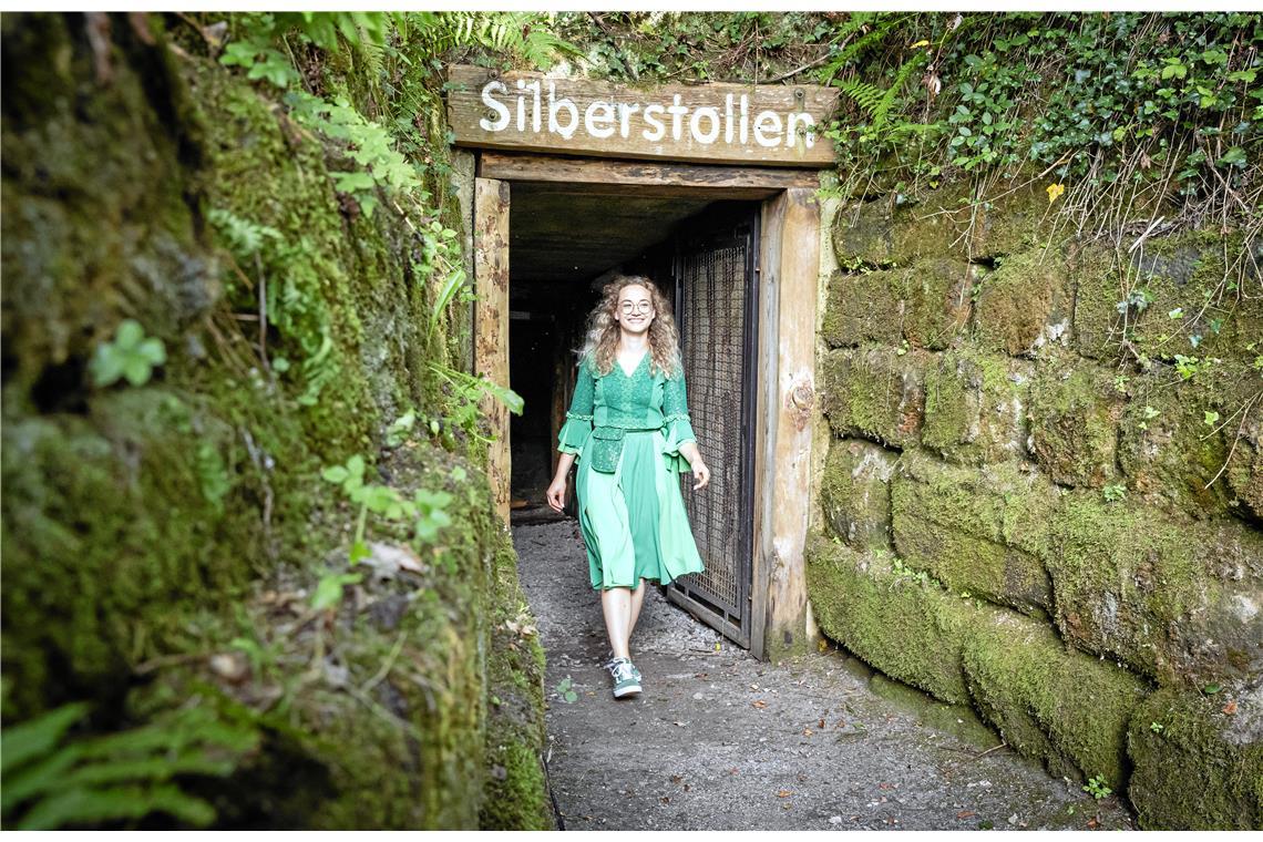 Waldfee Michelee Fuchs am Tag des Schwäbischen Waldes in Großerlach.