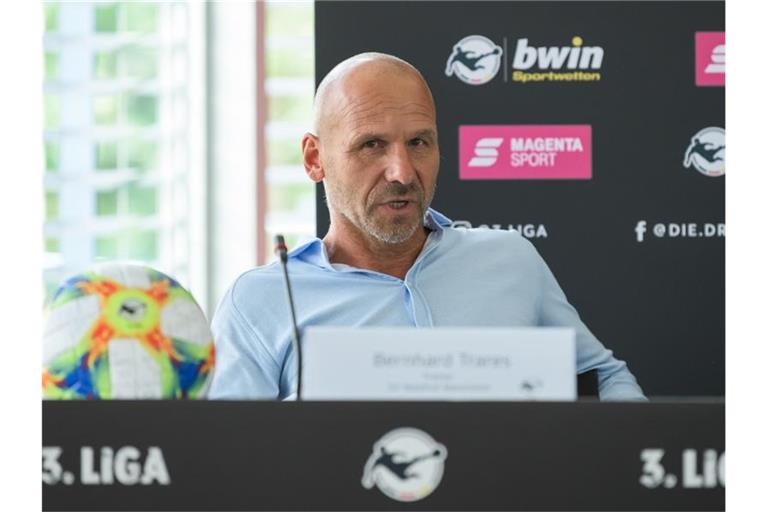 Waldhof-Coach Bernhard Trares. Foto: Silas Stein/Archivbild
