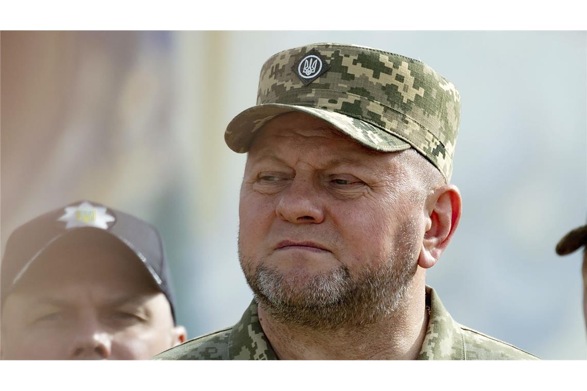 Walerij Saluschnyj war früher Oberbefehlshaber und arbeitet nun als Botschafter für die Ukraine in London.