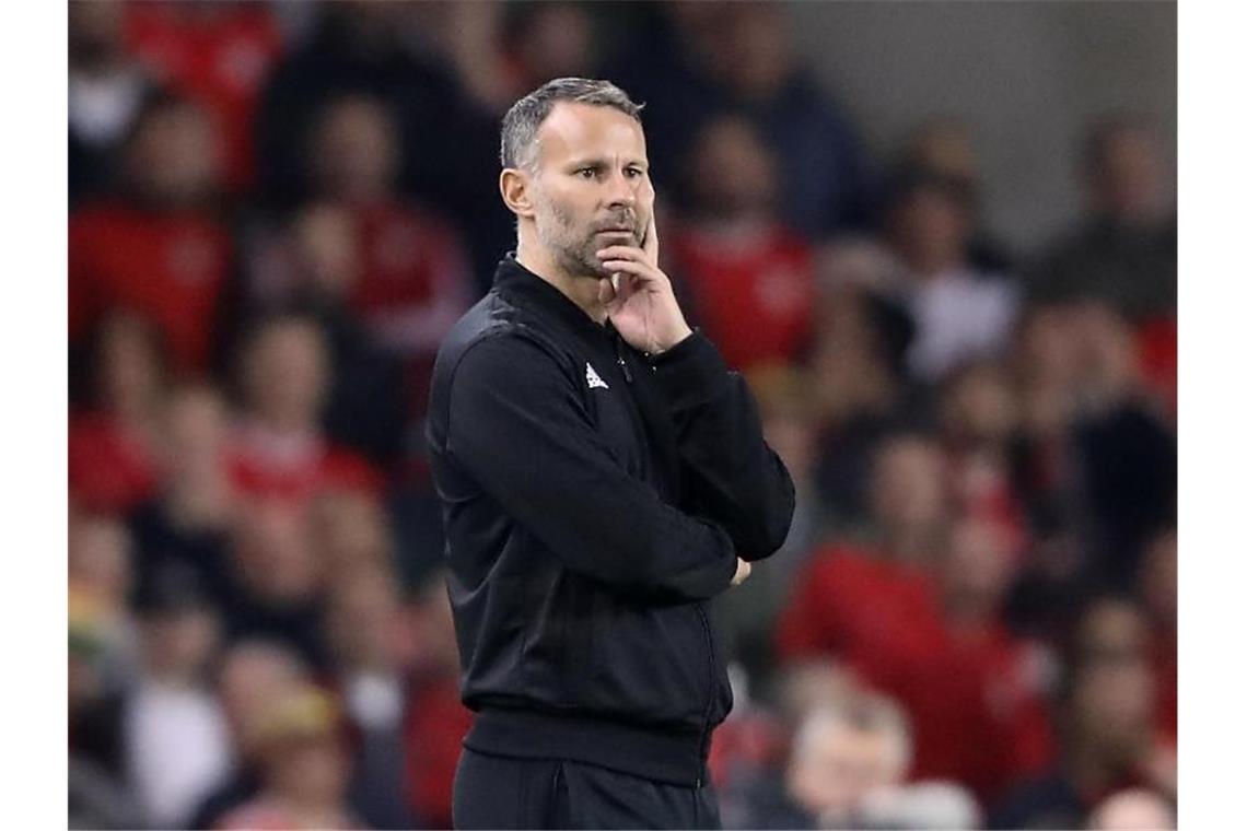 Fußball-Legende und Angeklagter: Wales ohne Trainer Giggs Wales muss bei der EM ohne Trainer Ryan Giggs auskommen. Foto: Niall Carson/PA Wire/dpa