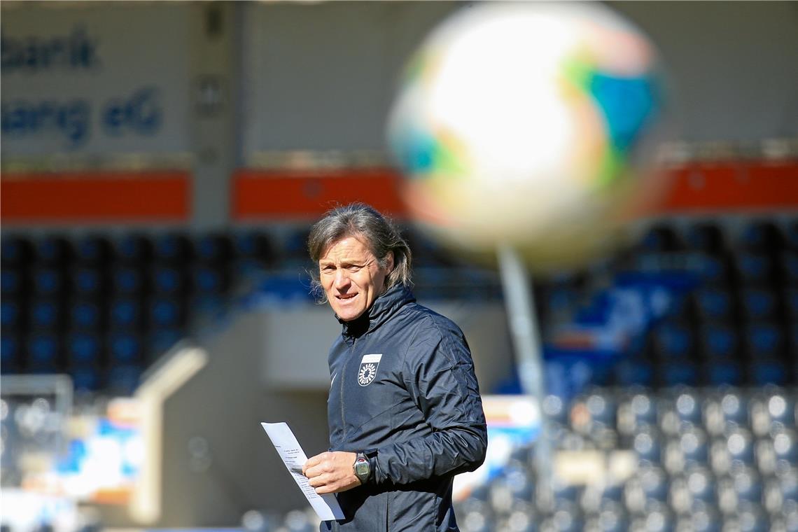 Walter Thomae ist kein Großaspacher Trainer mehr. Foto: A. Becher
