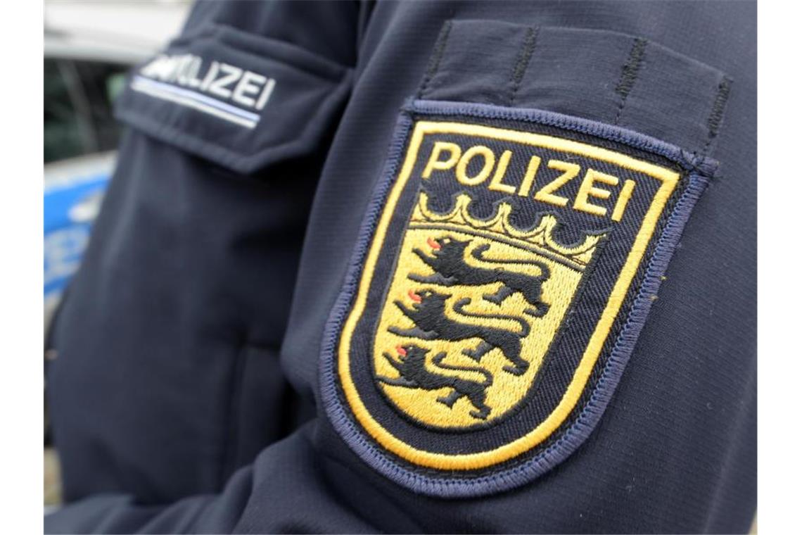 Wappen der baden-württembergischen Polizei. Foto: Patrick Seeger/dpa/Symbolbild