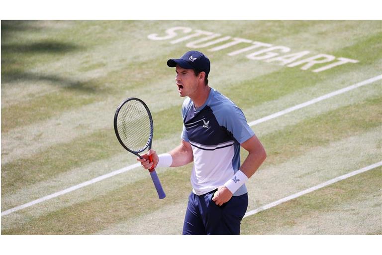 War 2022 schon einmal in Stuttgart dabei: der dreifache Grand-Slam-Sieger Andy Murray