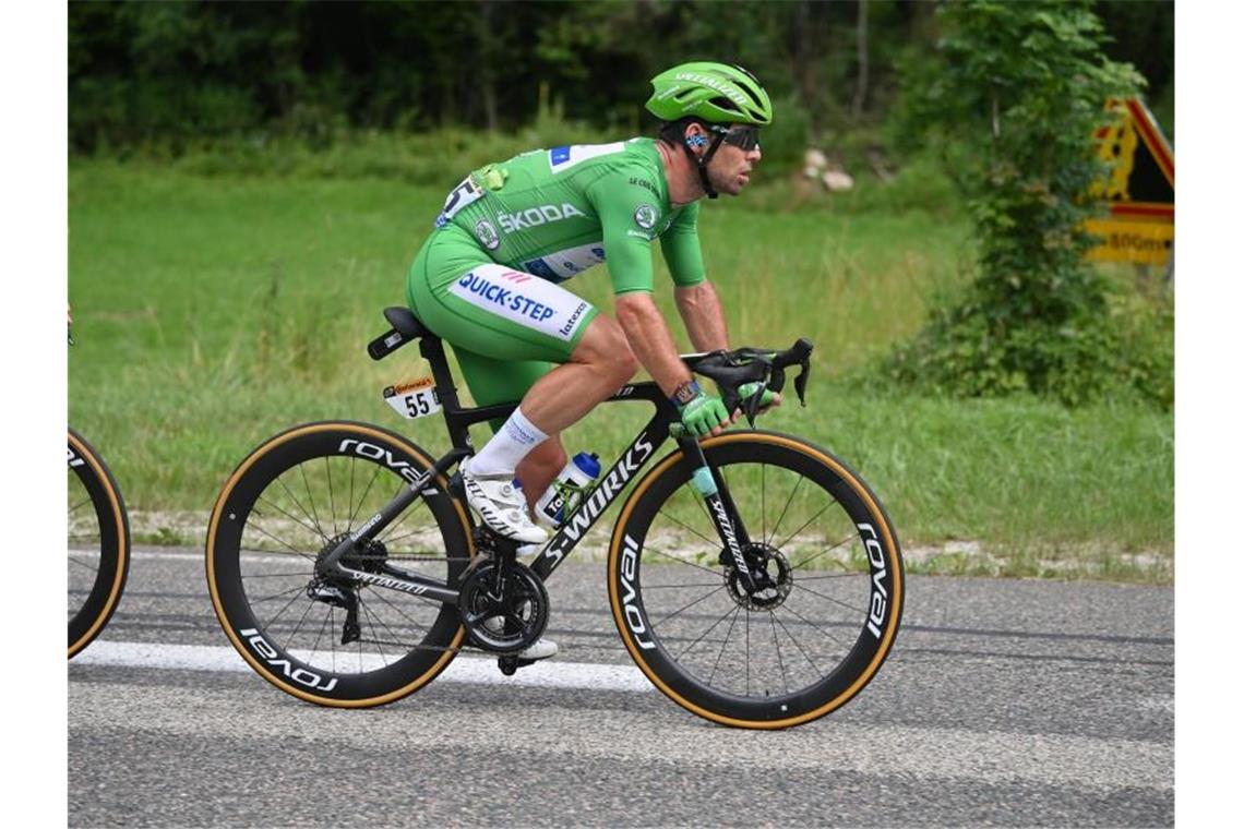 War auch in Valence im Sprint nicht zu bezwingen: Mark Cavendish. Foto: David Stockman/BELGA/dpa