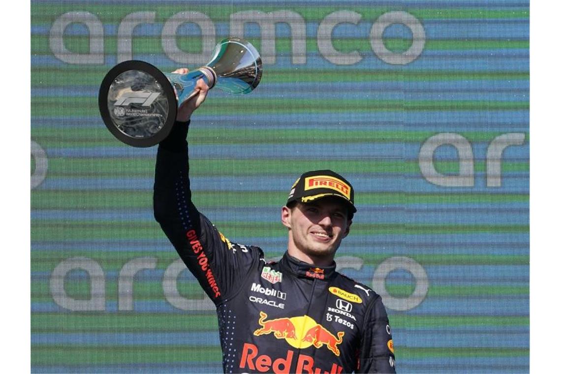 USA-Rennen: Gratulation von „Shaq“ an Sieger Verstappen