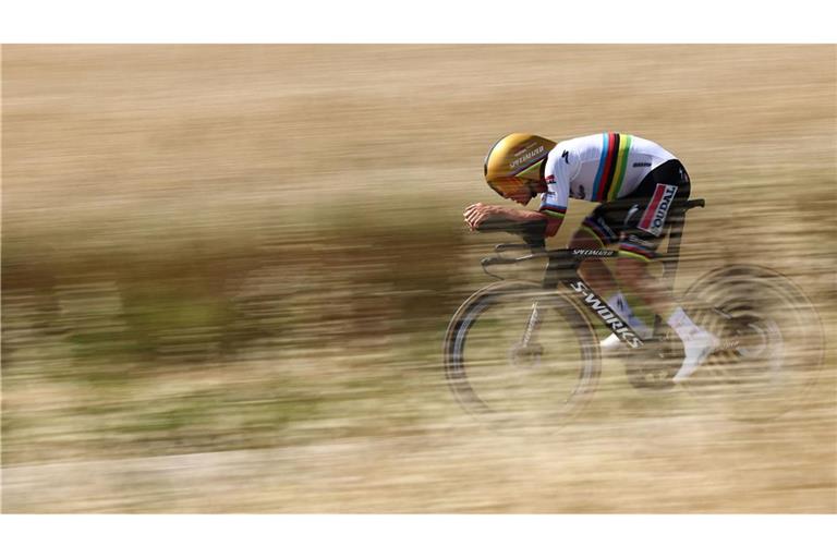War eine Klasse für sich: Doppel-Olympiasieger Remco Evenepoel