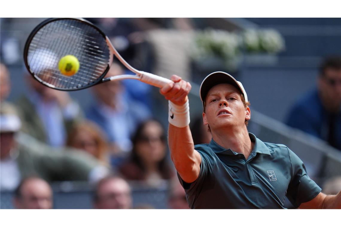 War einmal mehr zu stark für Zverev: Jannik Sinner