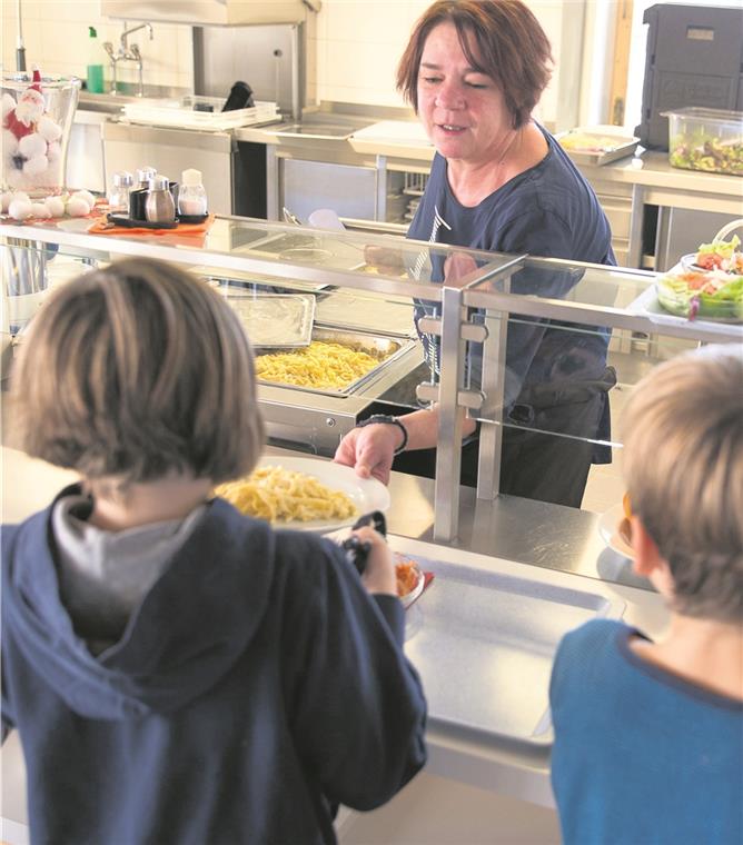 War immer so und wird auch in Zukunft so bleiben: In der Mensa der Conrad-Weiser-Schule in Aspach gibt es Schweinefleisch. Archivfoto: A. Becher