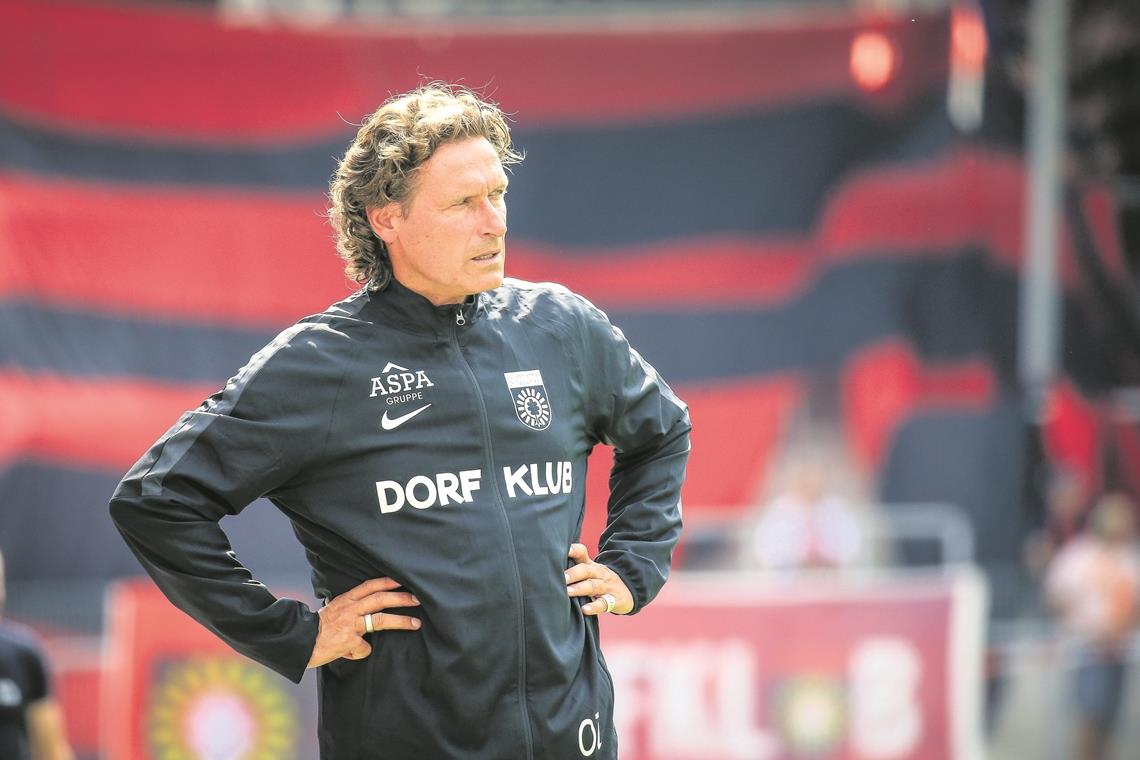 War nach dem 0:4 in Halle bedient: SG-Trainer Oliver Zapel.