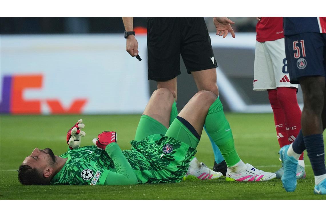 PSG nach fünf Jahren wieder im Finale - 2:1 gegen Arsenal War wieder ein starker Rückhalt: Gianluigi Donnarumma