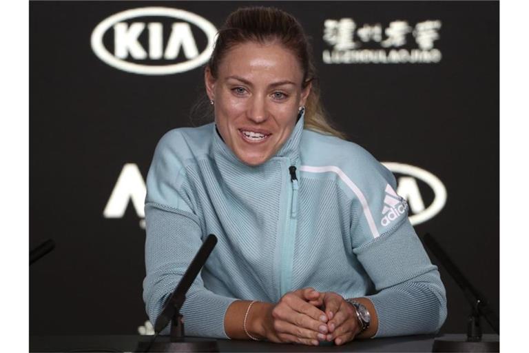 War zwei Wochen in strikter Hotel-Quarantäne in Australien: Angelique Kerber. Foto: Mark Schiefelbein/AP/dpa