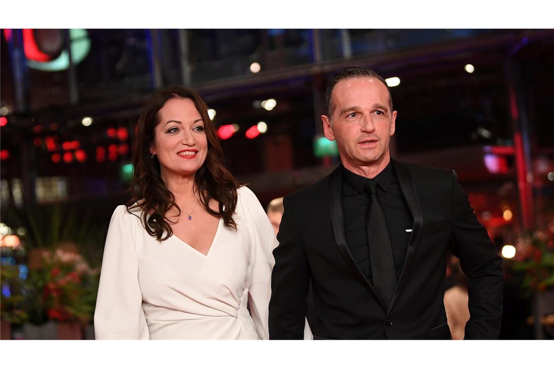 Zwischen Politik und Glamour: Promi-Paare im Liebesglück Waren lange das wohl glamouröseste Paar im politischen Berlin: Ex-Außenminister Heiko Maas (SPD) und Schauspielerin Natalia Wörner. (Archivbild)