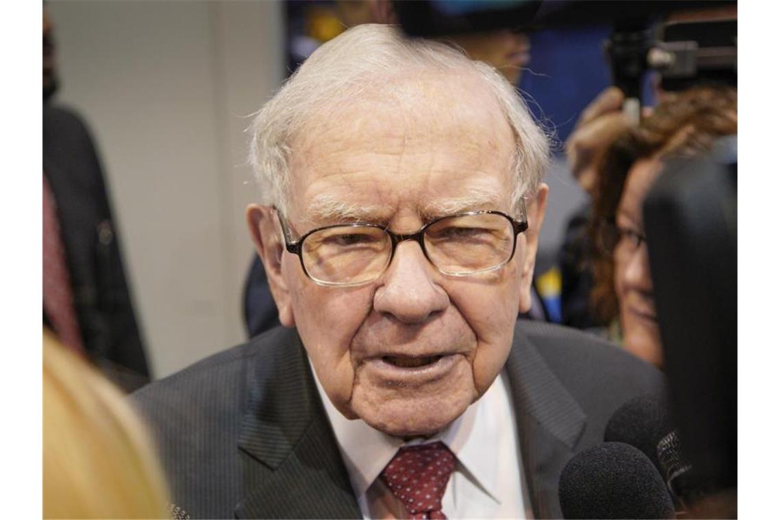 Warren Buffett, Chairman und CEO von Berkshire Hathaway. Foto: Nati Harnik/AP/dpa