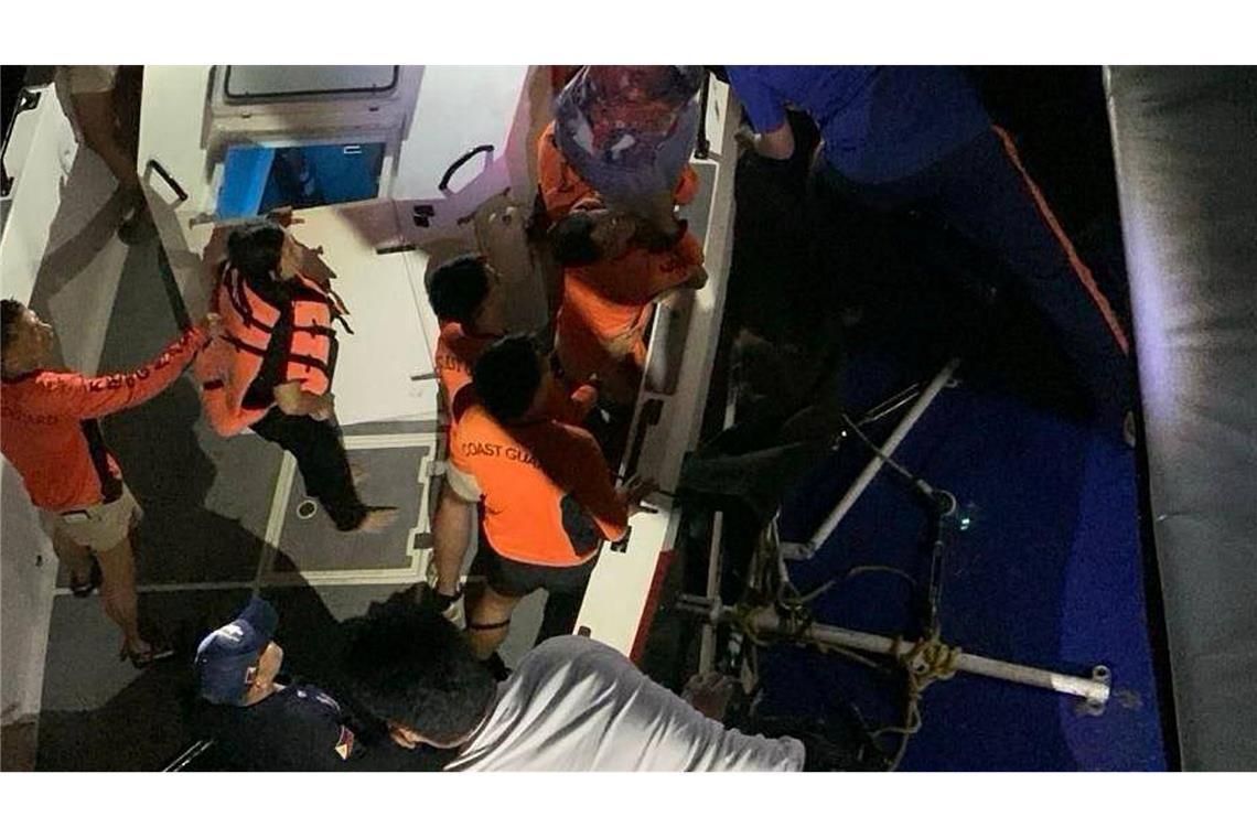 Fähre sinkt vor Philippinen – 18 Tote und 24 Vermisste