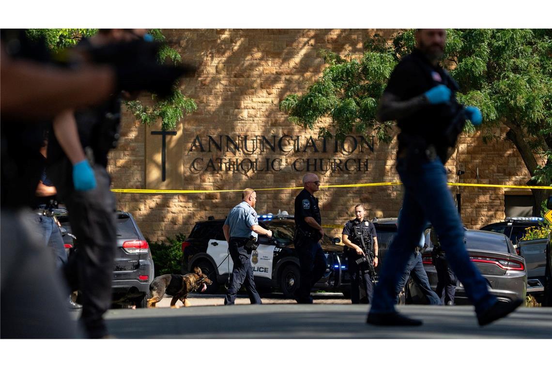 Warum hat sich der Schütze die katholische Schule in der Großstadt Minneapolis in der ersten Woche nach den Sommerferien ausgesucht?