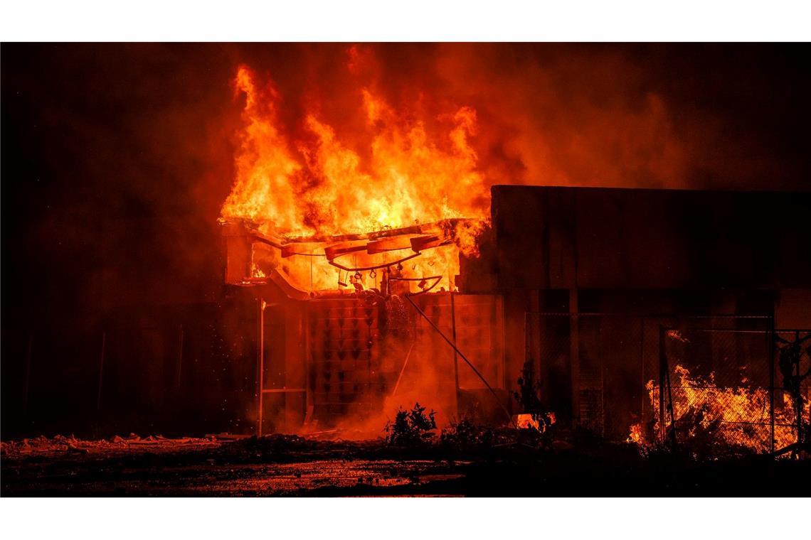 Was das Feuer genau auslöste, ist noch unklar.