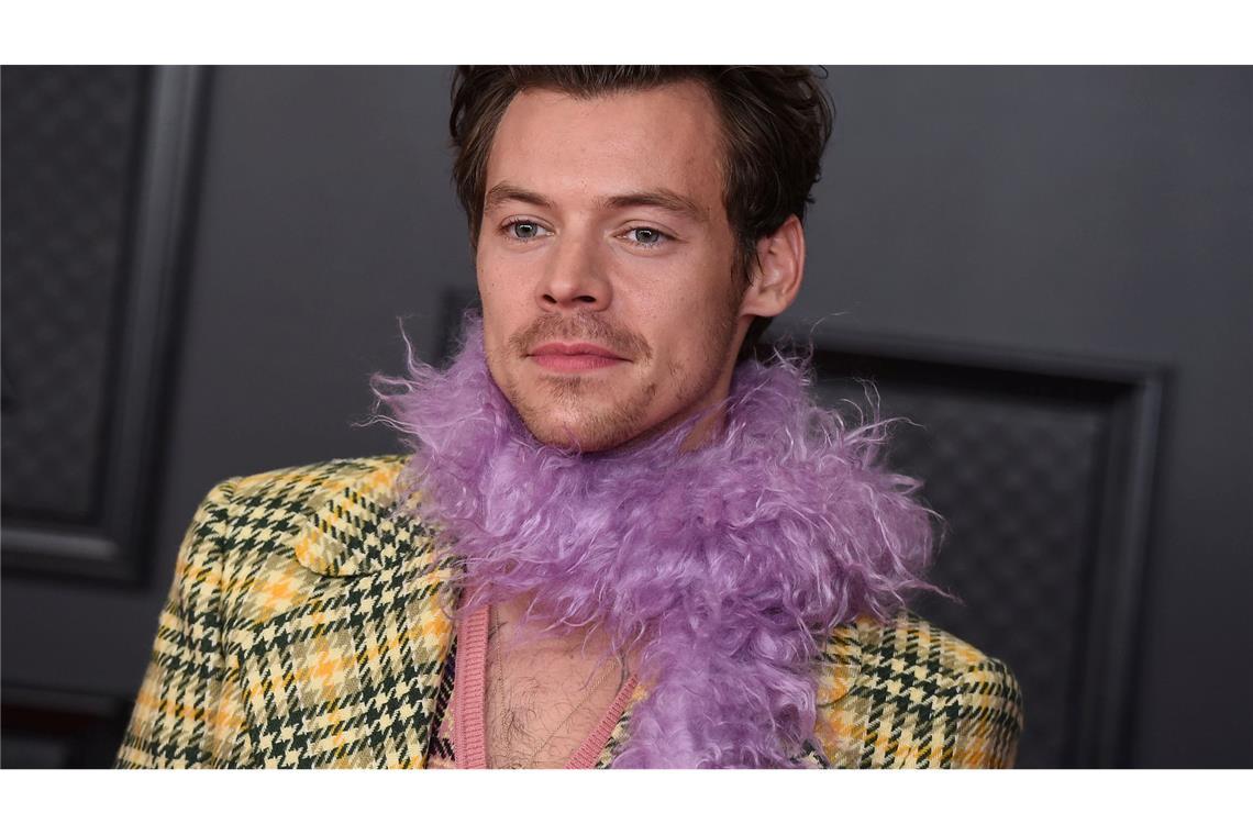 Was einen außergewöhnlichen Style für Männer angeht, ist der britische Popstar Harry Styles ein Vorreiter. (Archivbild)