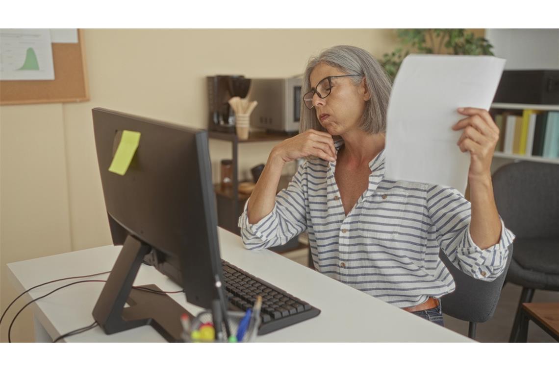 Was gilt, wenn es im Büro sehr warm wird?